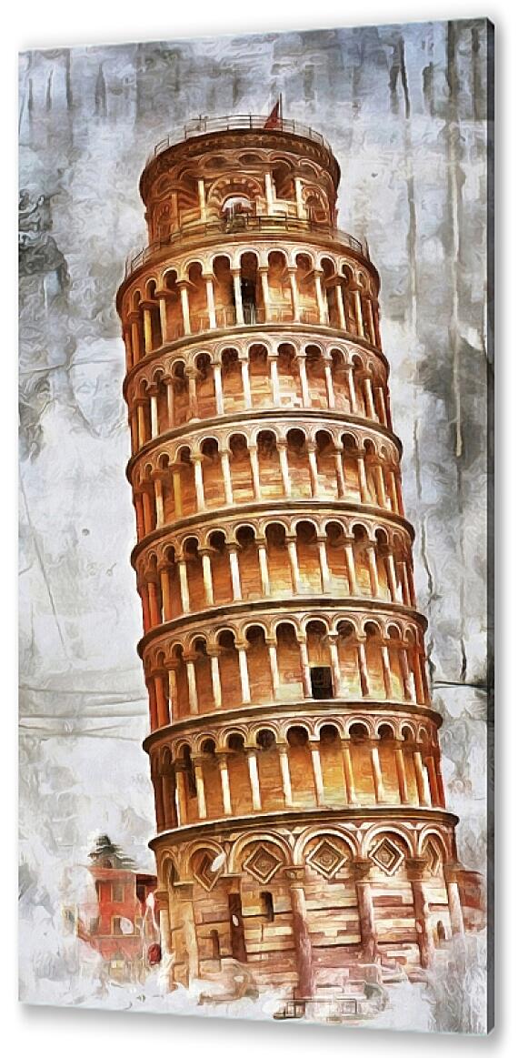 Постер (плакат) - Пизанская башня