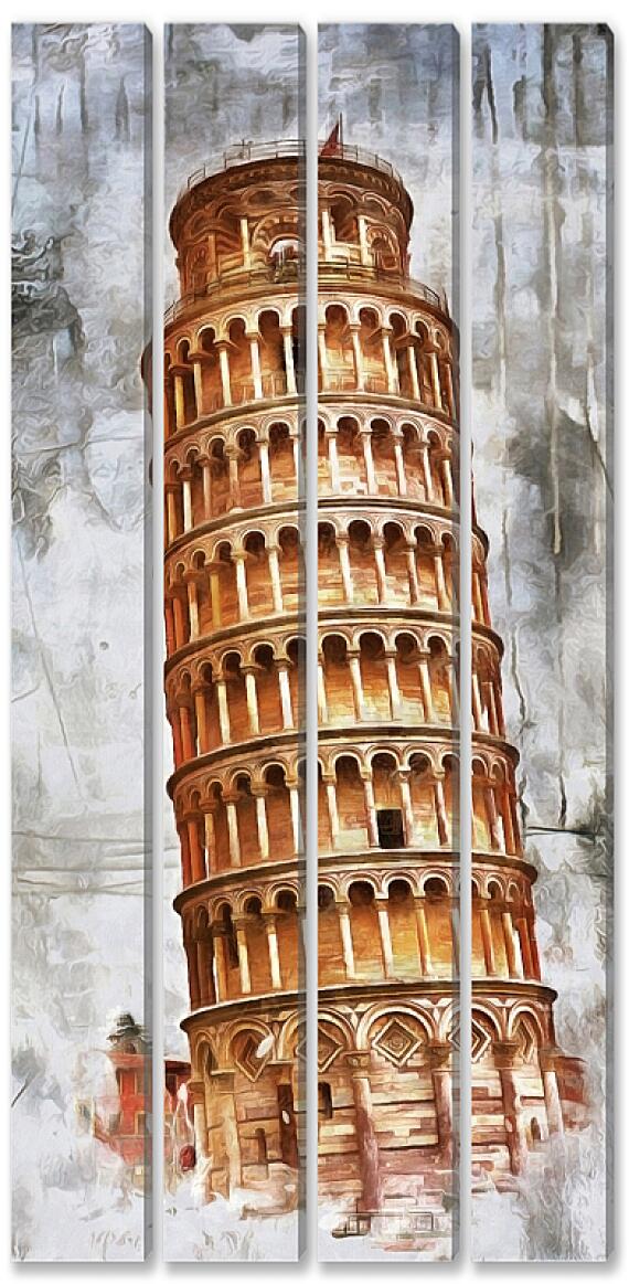 Модульная картина - Пизанская башня