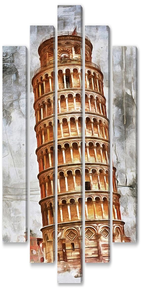 Модульная картина - Пизанская башня