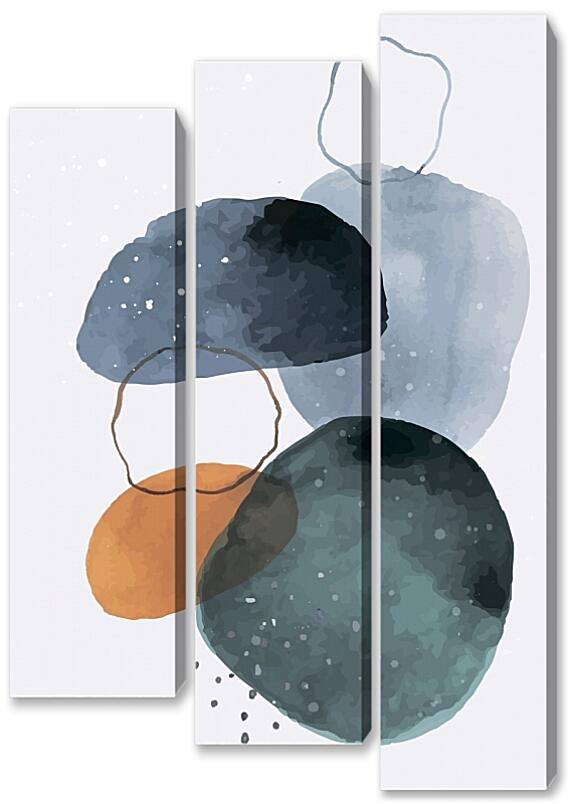 Модульная картина - Чернильные пятна