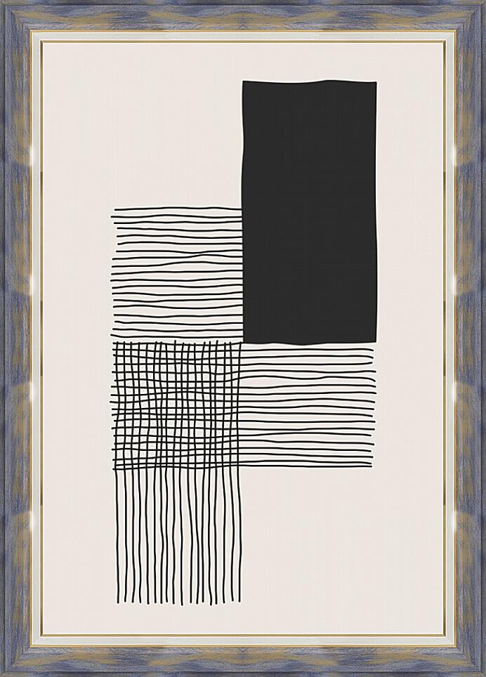 Картина - Черное и белое