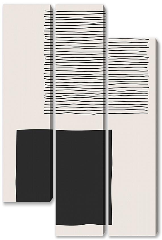 Модульная картина - Два квадрата