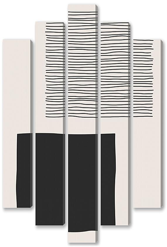 Модульная картина - Два квадрата