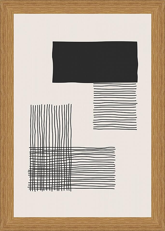 Картина - Черное и белое 2