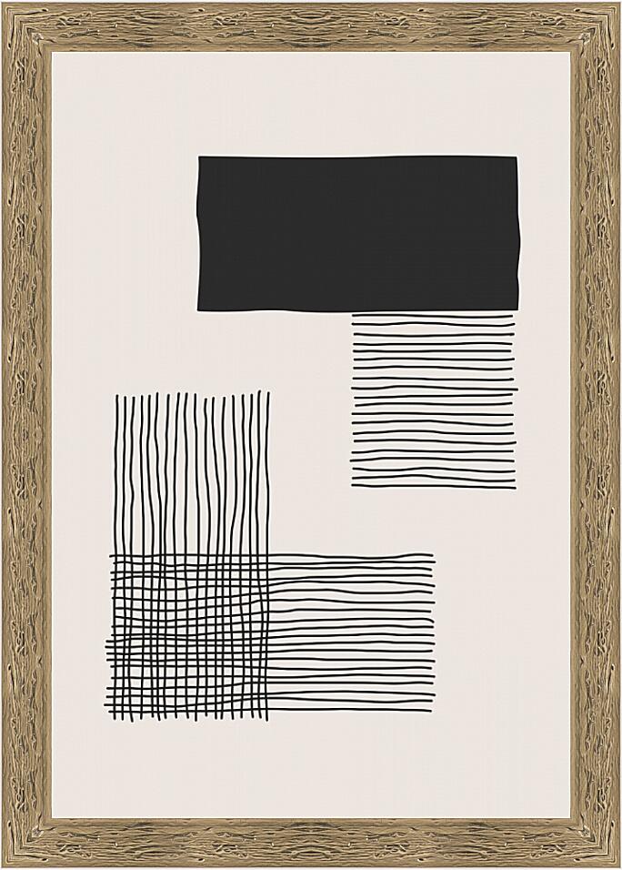 Картина - Черное и белое 2