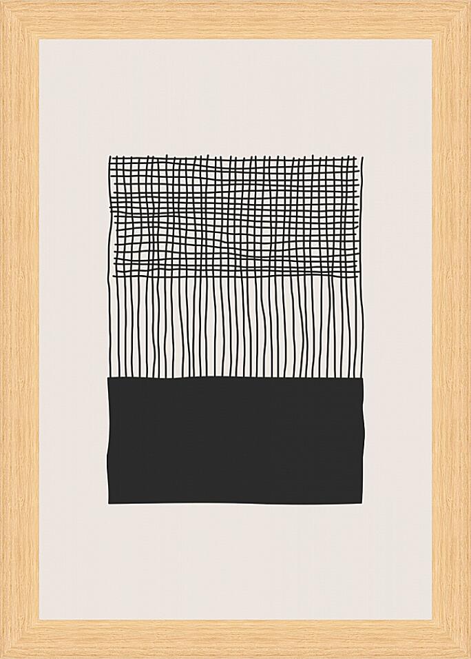 Картина - Черное и белое 3