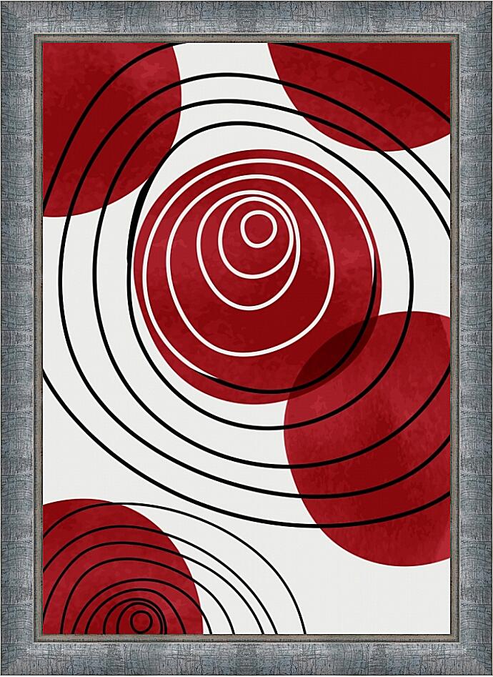 Картина - Красное и черное 3