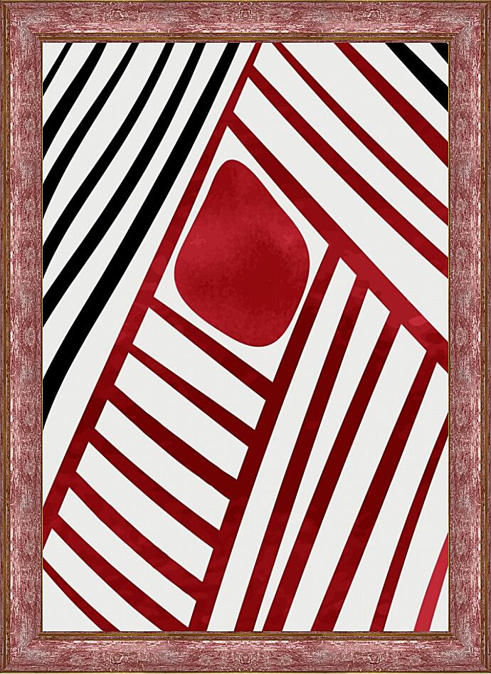 Картина - Красное и черное 4