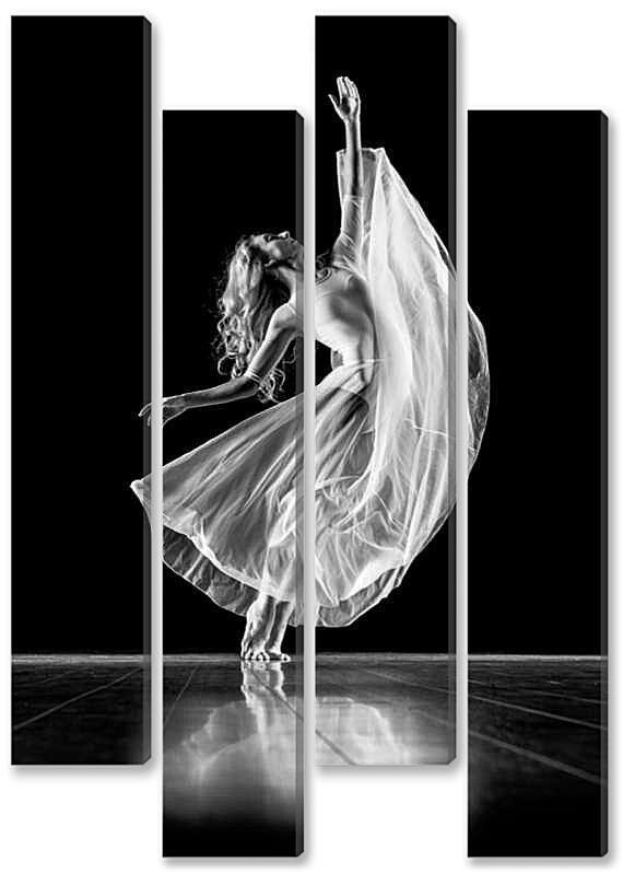 Модульная картина - Красота в движении №2