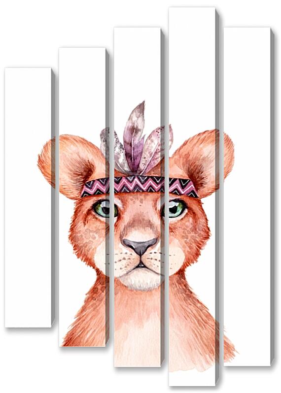 Модульная картина - Boom Shaka Laka №1