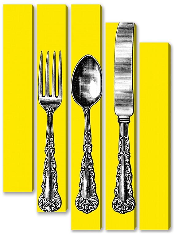 Модульная картина - Кухня для танцоров №1