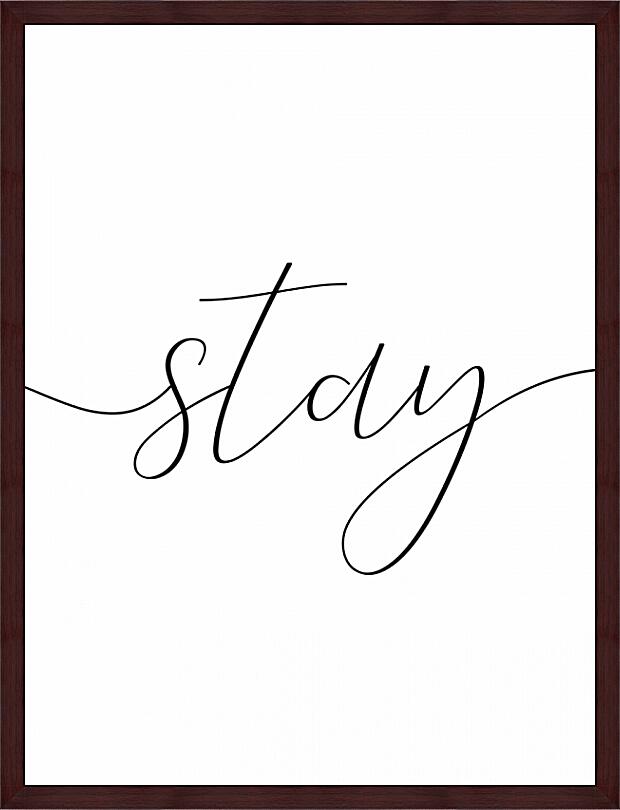 Картина - Lets stay home №2