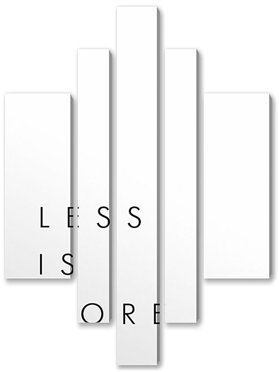 Модульная картина - Less is more №2