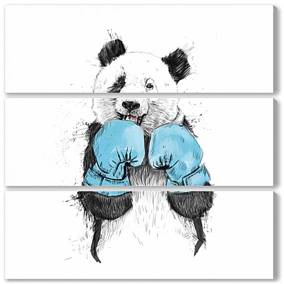 Модульная картина - Панда №1