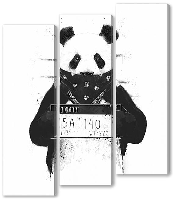Модульная картина - Панда №3