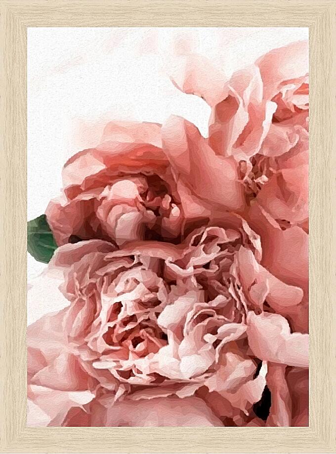 Картина - Розовое и синее №3