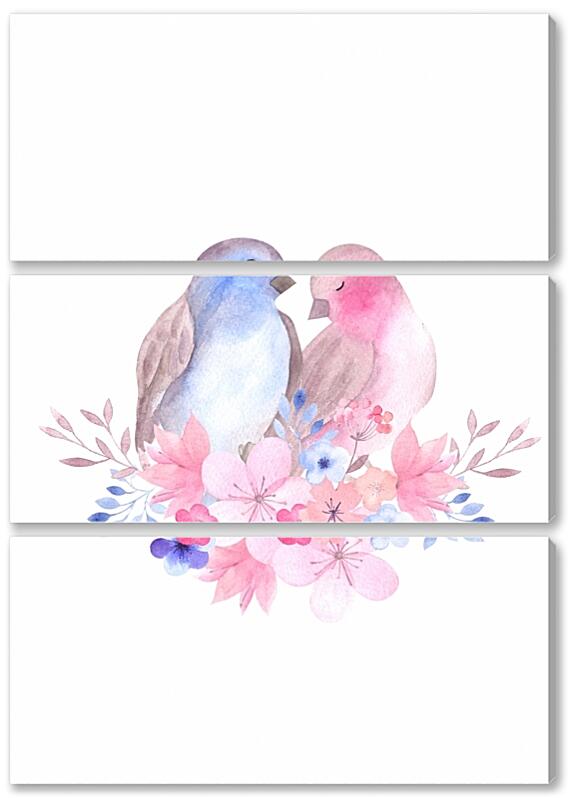 Модульная картина - Нежность №2