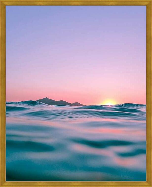 Картина - Розовый фламинго №4