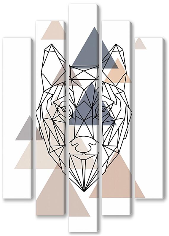 Модульная картина - Геометрия №1