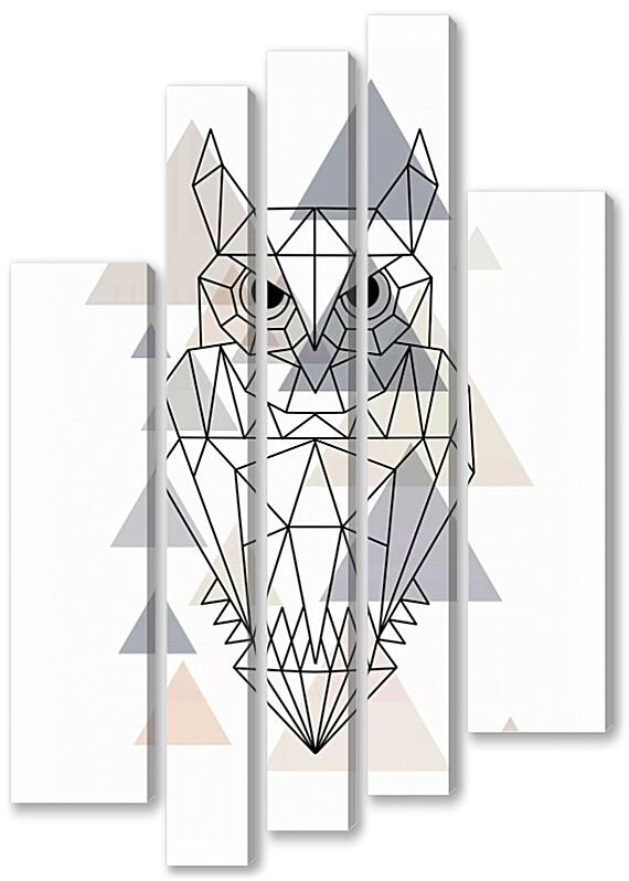 Модульная картина - Геометрия №2