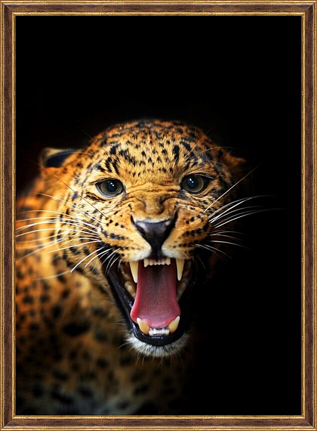 Картина - Леопард №1