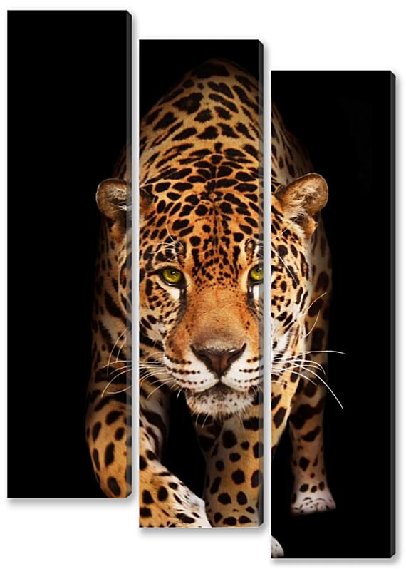 Модульная картина - Леопард №2
