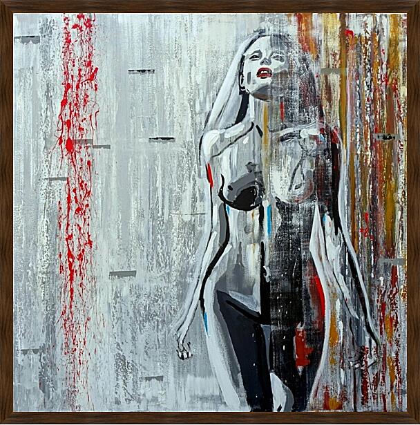 Картина - Женский силуэт