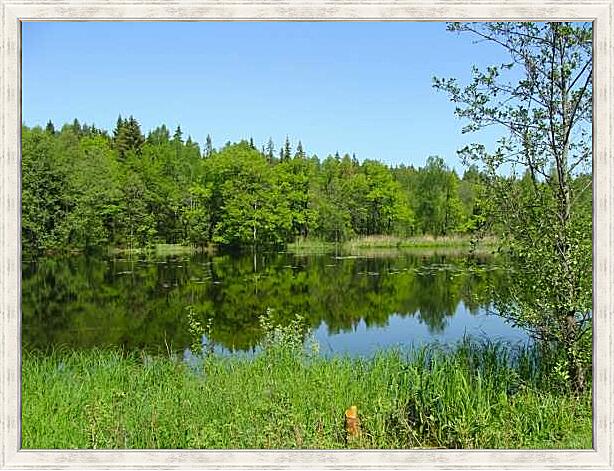 Картина - Большое Святое озеро