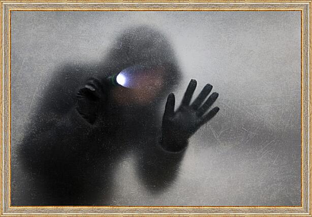 Картина - За стеклом