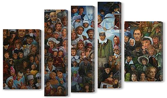 Модульная картина - Персонажи фильмов СССР