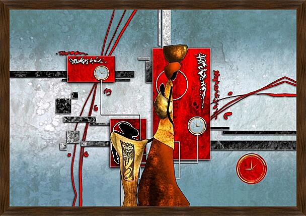 Картина - Африканская этническая