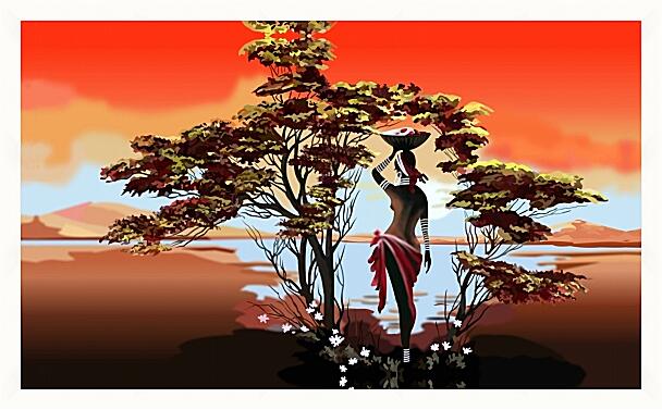 Картина - Африканские мотивы