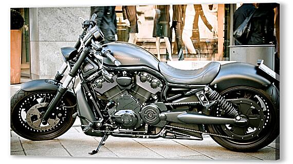 Картина маслом - Harley Davidson