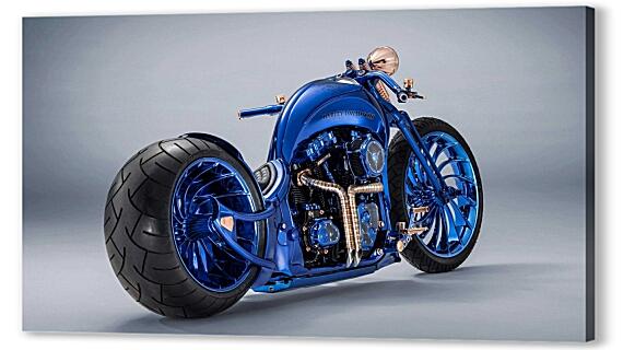 Картина маслом - Harley Davidson