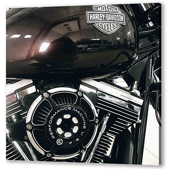 Картина маслом - Harley Davidson