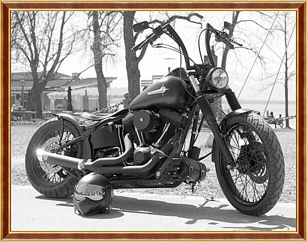 Картина - Harley Davidson