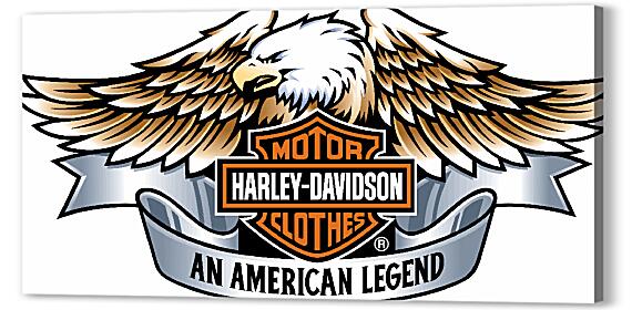 Картина маслом - Harley-Davidson Logo
