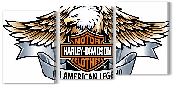 Модульная картина - Harley-Davidson Logo