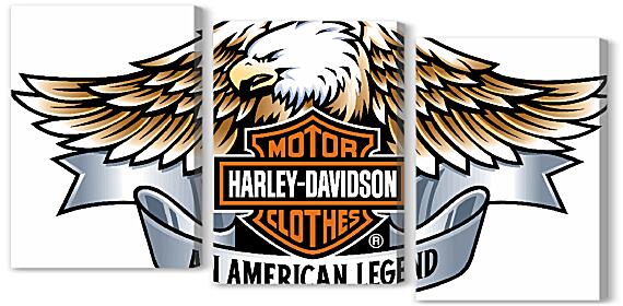 Модульная картина - Harley-Davidson Logo