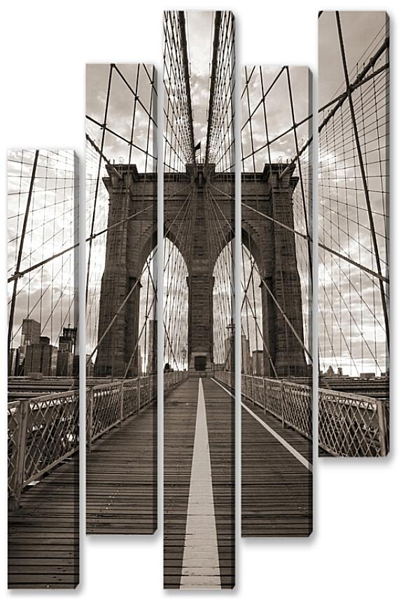 Модульная картина - Бруклинский мост