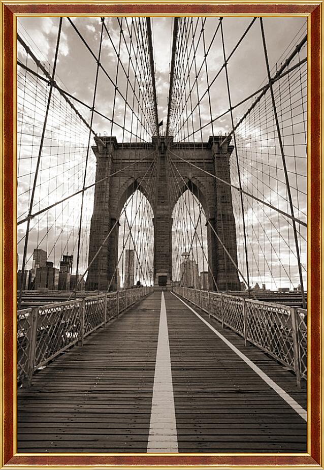 Картина - Бруклинский мост