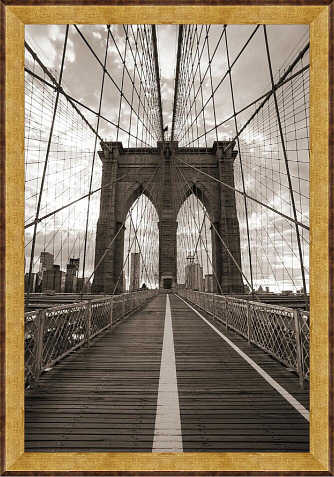 Картина - Бруклинский мост