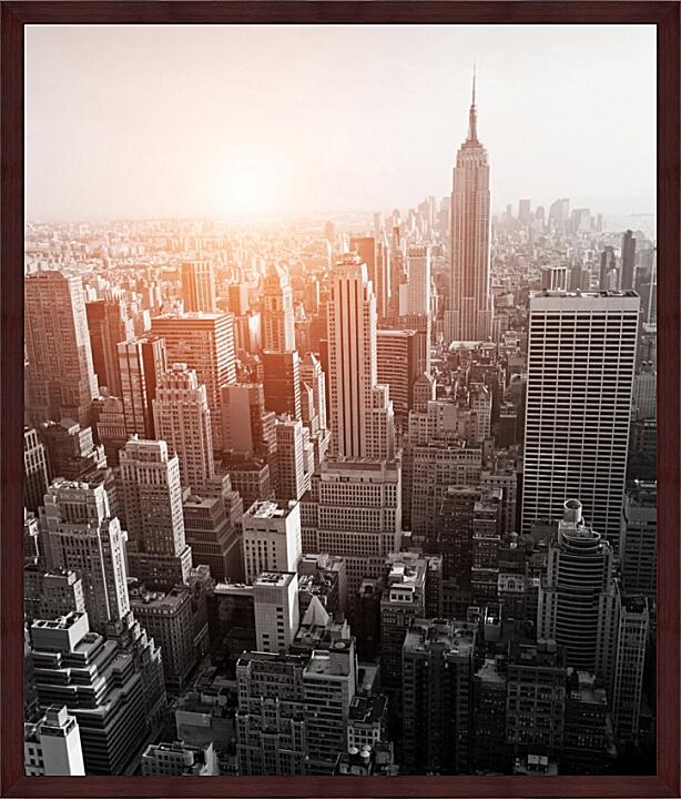 Картина - Мегаполис Нью-Йорк