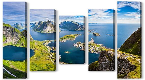 Модульная картина - Лофотенские острова