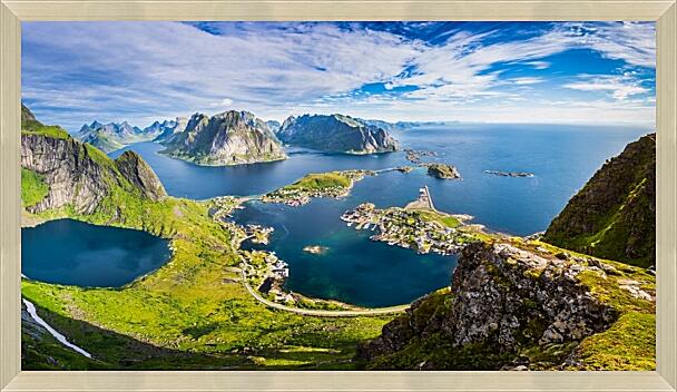 Картина - Лофотенские острова