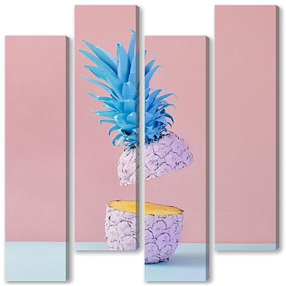 Модульная картина - Ананас