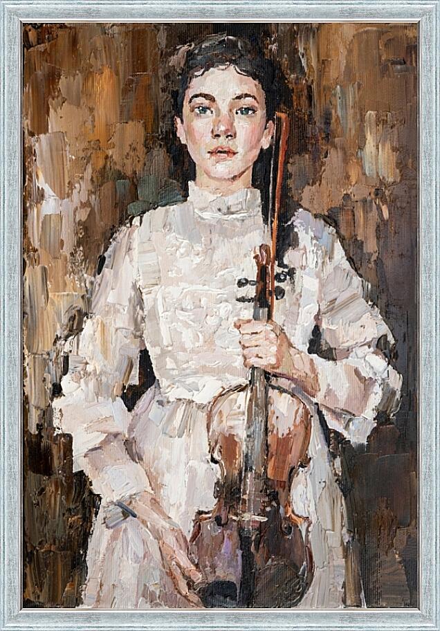 Картина - Скрипка в женских руках