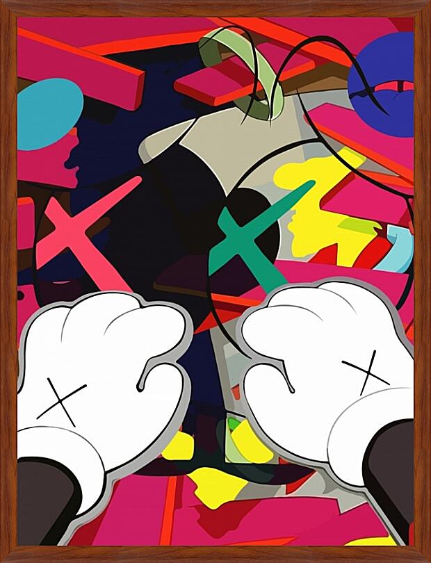 Картина - Kaws Paws