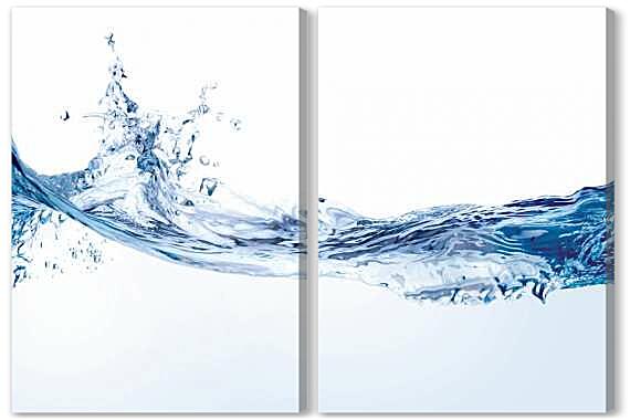 Модульная картина - Очищенная вода