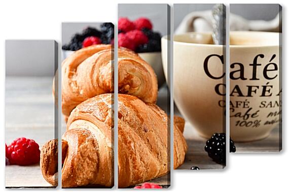Модульная картина - Круассан